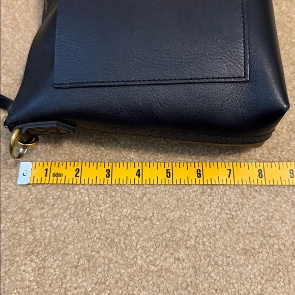 Madewell Black Leather Transport Bag - Picture 6 of 6